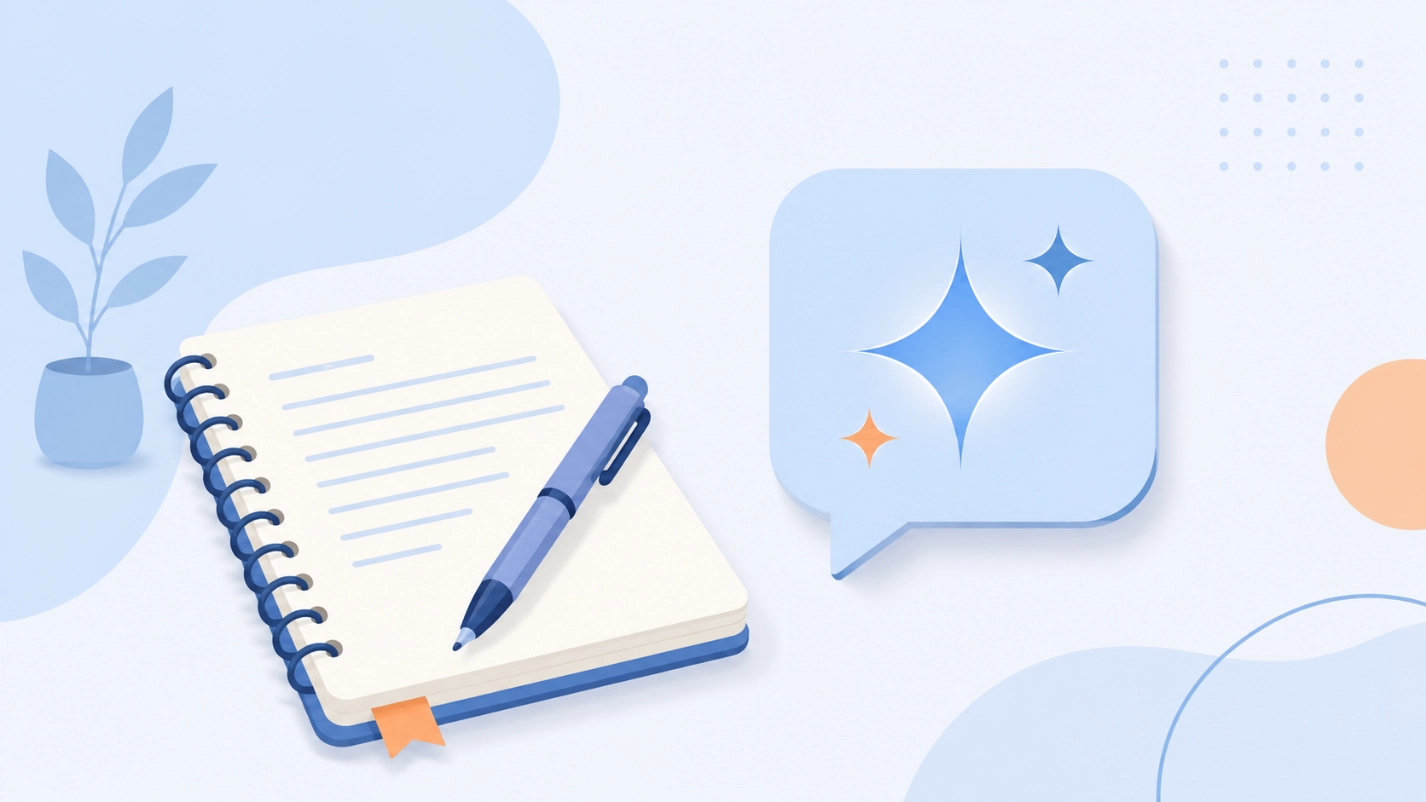 Illustration symbolizing ChatGPT prompts for writing and content creation