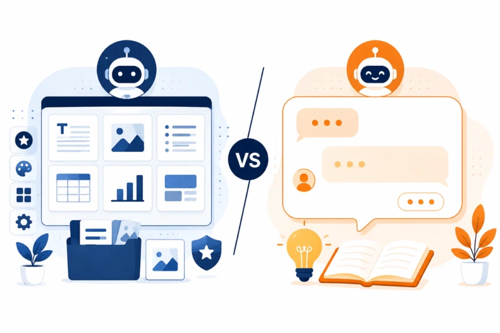 Jasper AI compared to a general-purpose AI assistant like ChatGPT or Claude