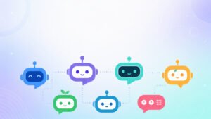 Illustration representing a comparison of the best AI chatbots in 2026