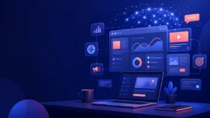 Jasper AI marketing operating system concept illustration for 2026